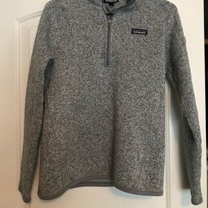 Half zip sweatshirt